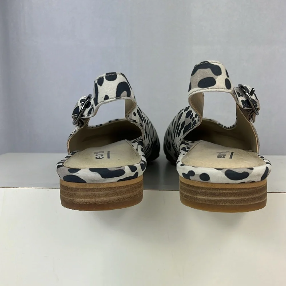 Earth Uptown Ursula Leather Sling‎ Back Sandal.